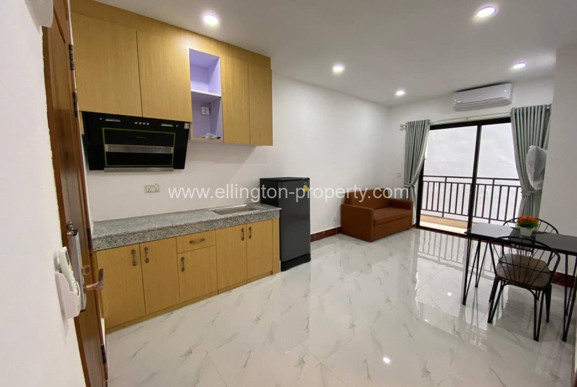 1 Bedroom Service Apartment For Rent In Toul Tompong Area - Ellington Property