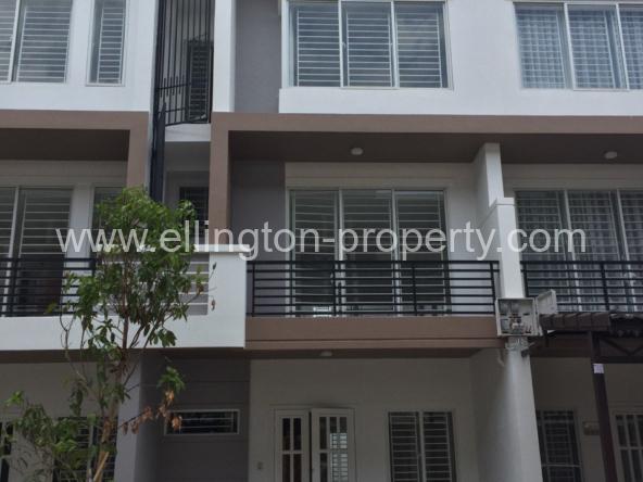 Villa For Rent In Borey Peng Huoth Boeung Snor - Ellington Property