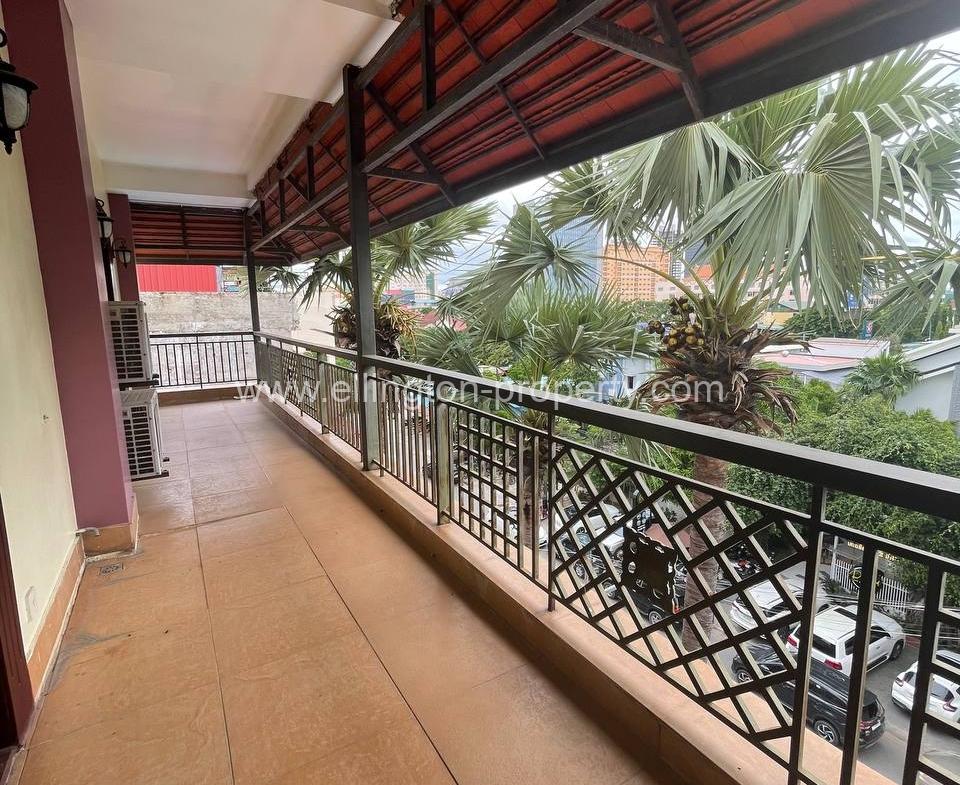 Two Bedrooms Service Apartment For Rent In Daun Penh Area - Ellington Property