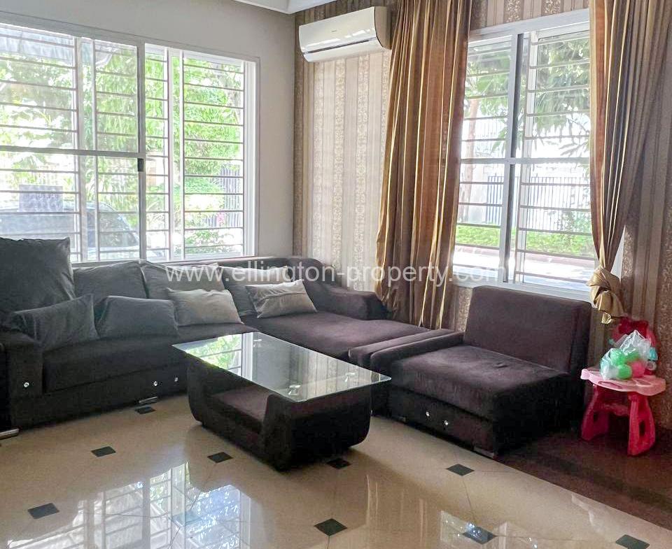 Villa For Rent In Borey Peng Houth - Ellington Property