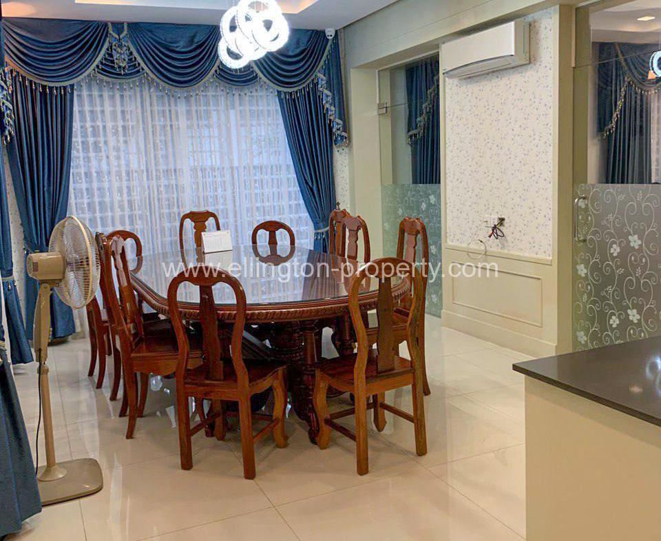 Queen Villa For Rent Borey Peng Houth - Ellington Property