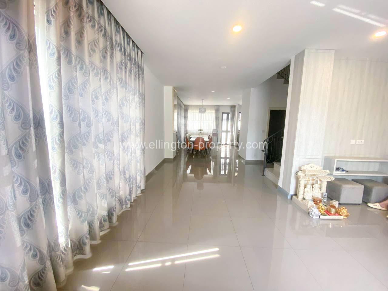 Villa For Rent In Borey Chip Mong - Ellington Property