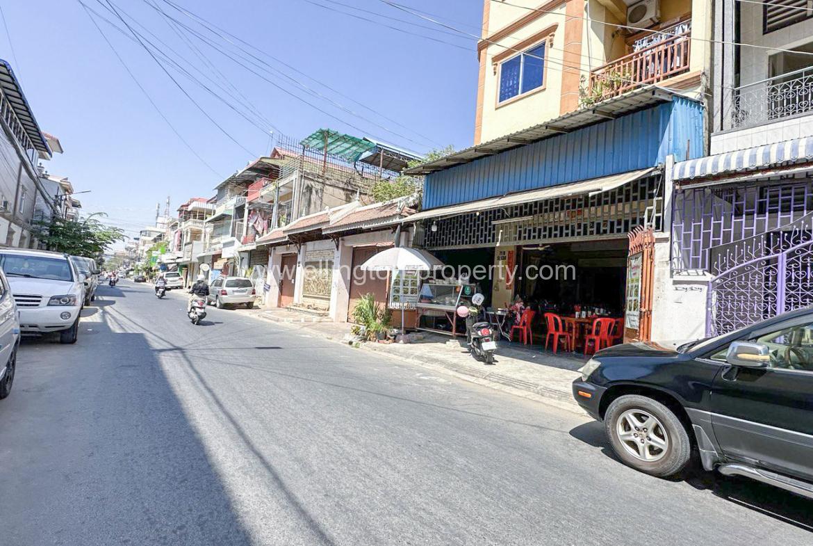 Shophouse For Rent In Toul Kork Area - Ellington Property