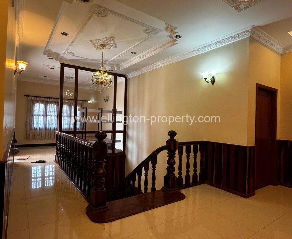 Villa For Rent In Toul Tompong Area - Ellington Property