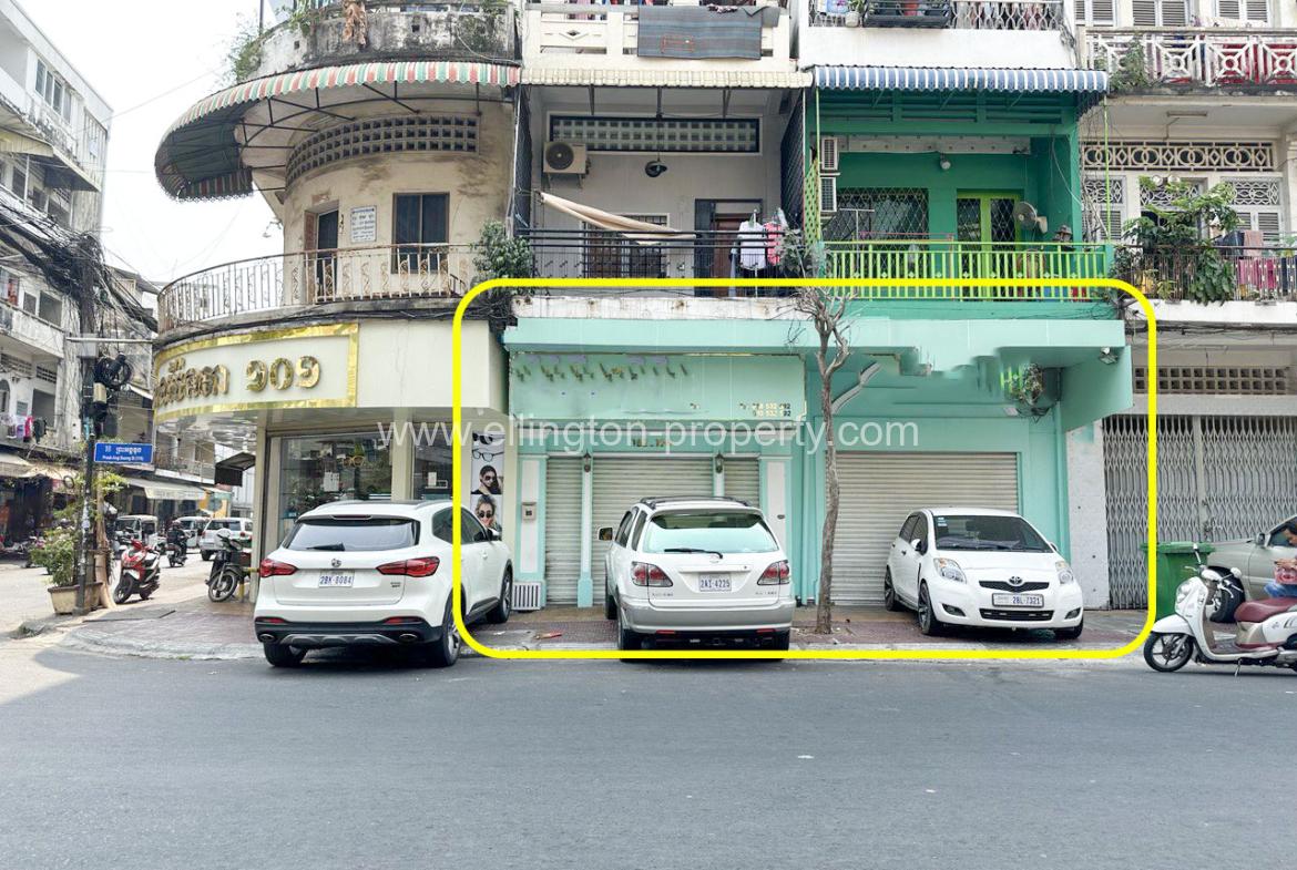 Shophouse For Rent In Daun Penh - Ellington Property