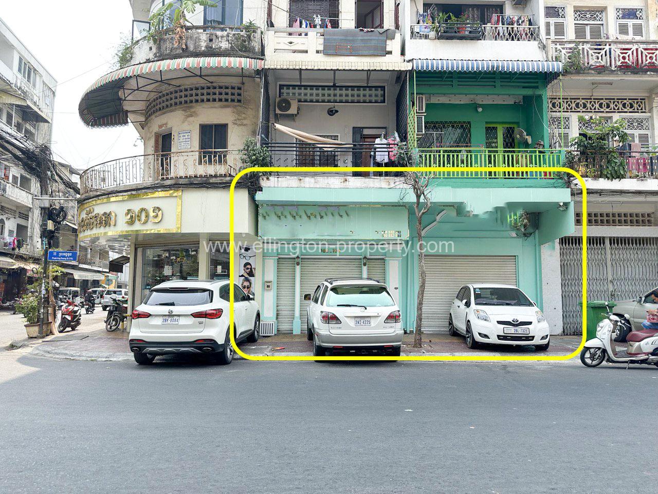 Shophouse For Rent In Daun Penh - Ellington Property