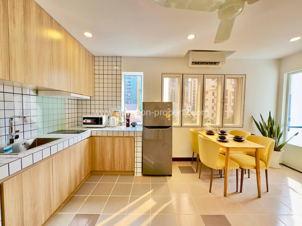 Studio Room For Rent In Bkk1 - Ellington Property