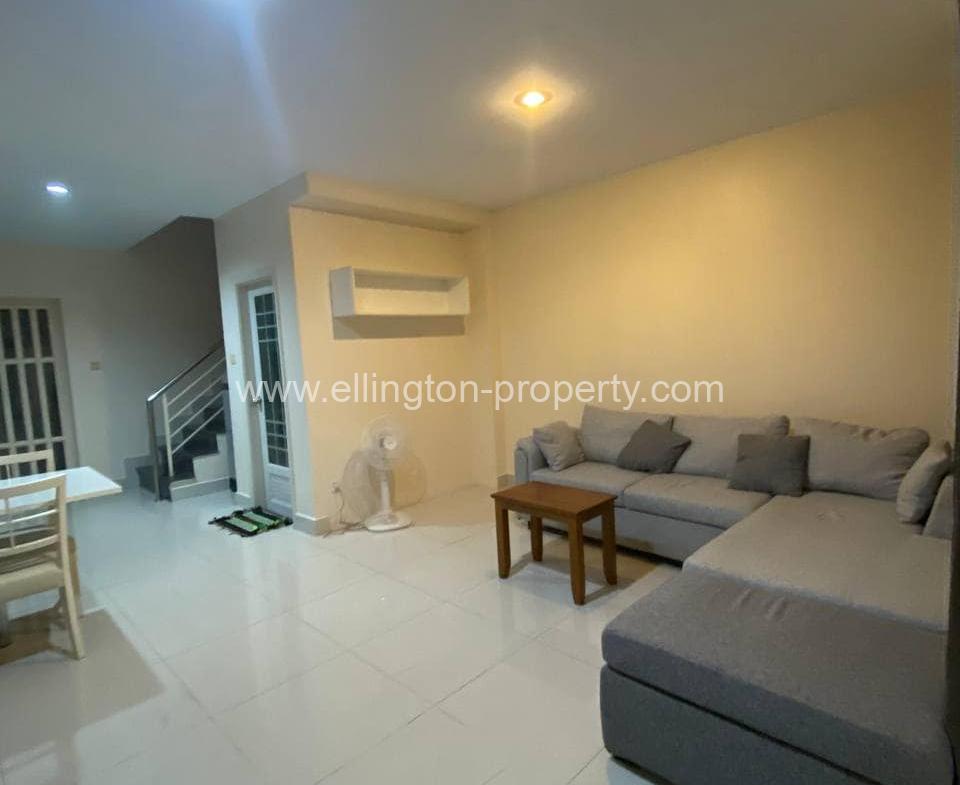 Villa For Rent In Borey Peng Huoth Russey Keo - Ellington Property