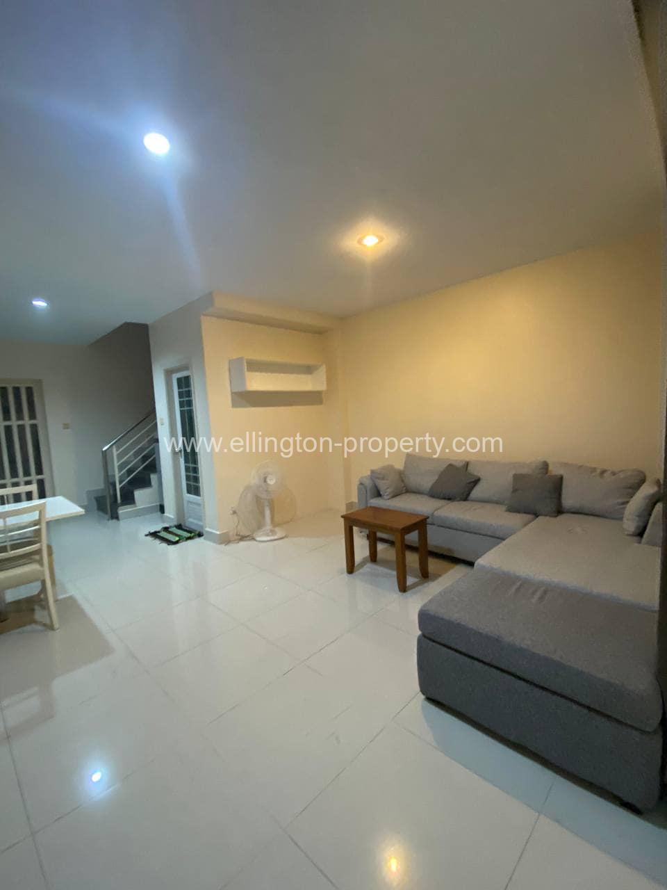 Villa For Rent In Borey Peng Huoth Russey Keo - Ellington Property