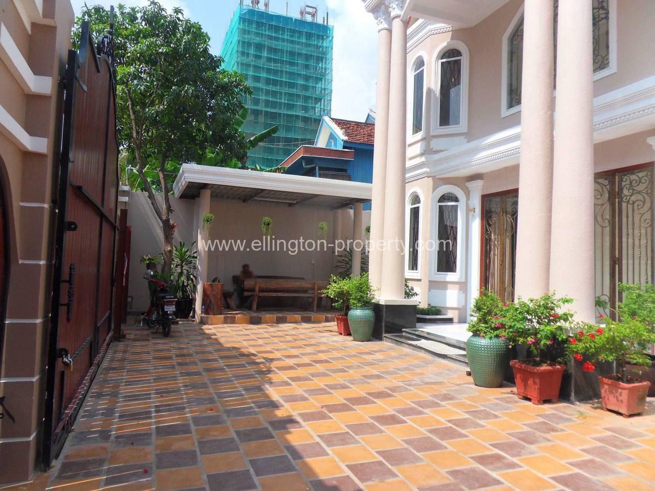 Villa For Rent In Toul Tompong Area - Ellington Property