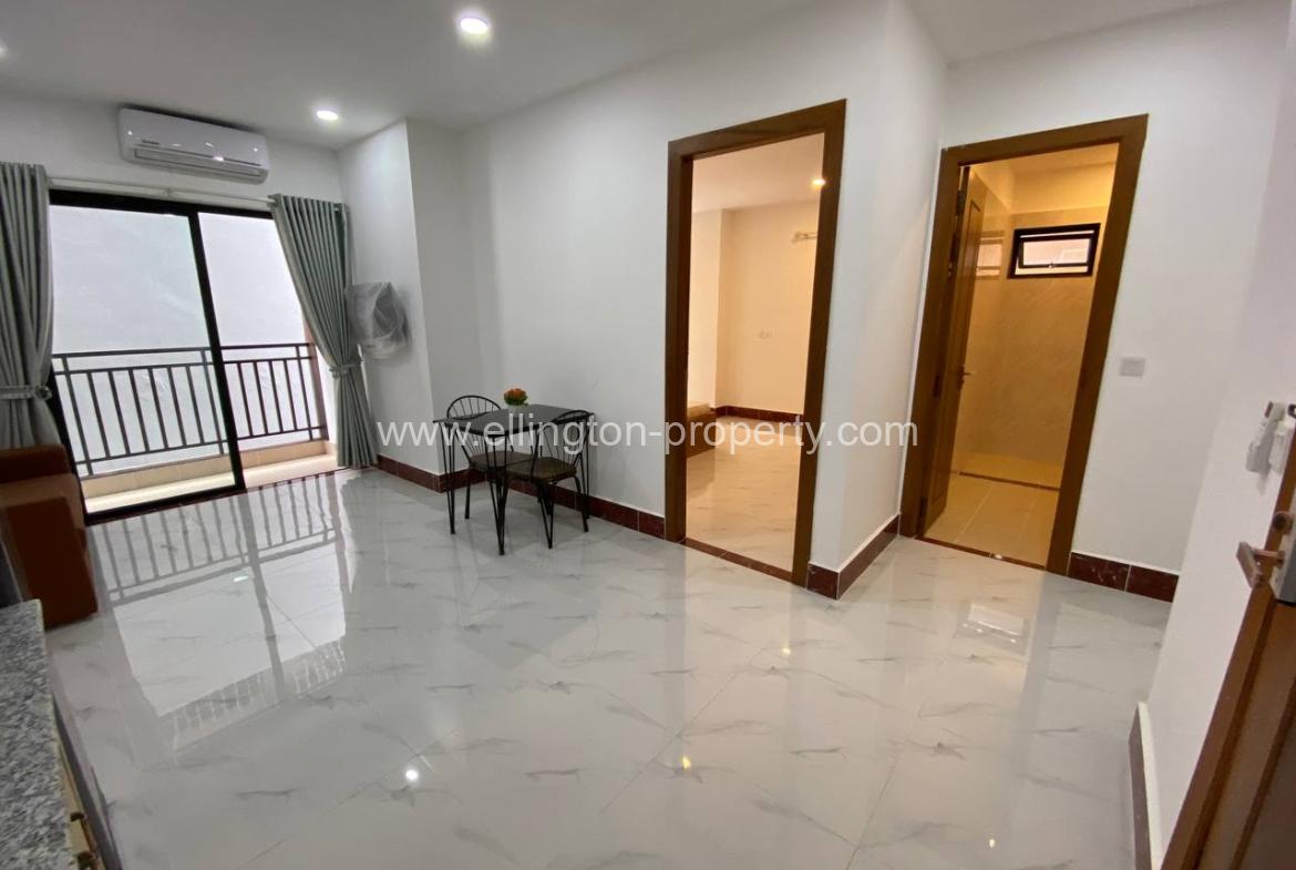 1 Bedroom Service Apartment For Rent In Toul Tompong Area - Ellington Property