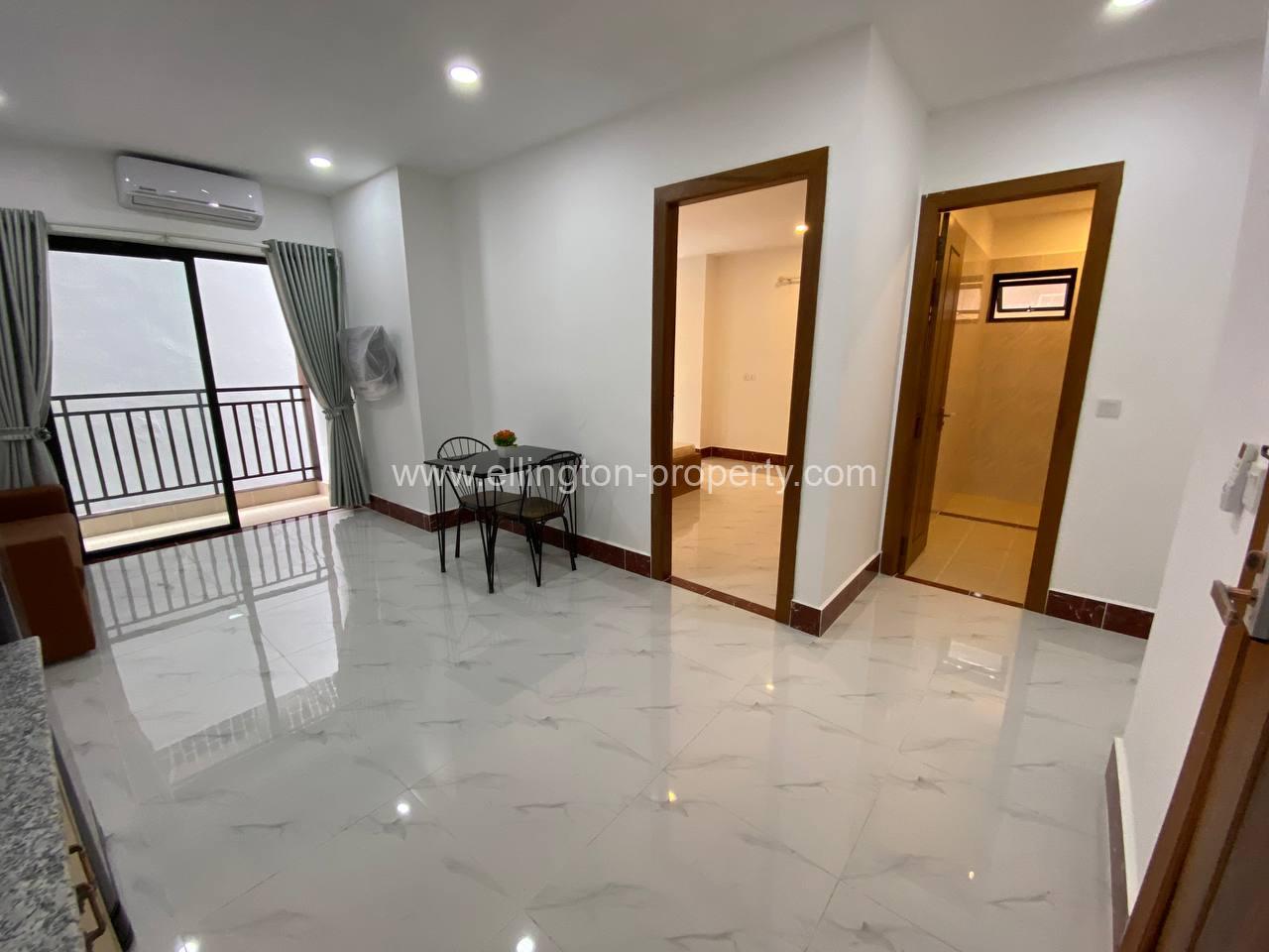 1 Bedroom Service Apartment For Rent In Toul Tompong Area - Ellington Property