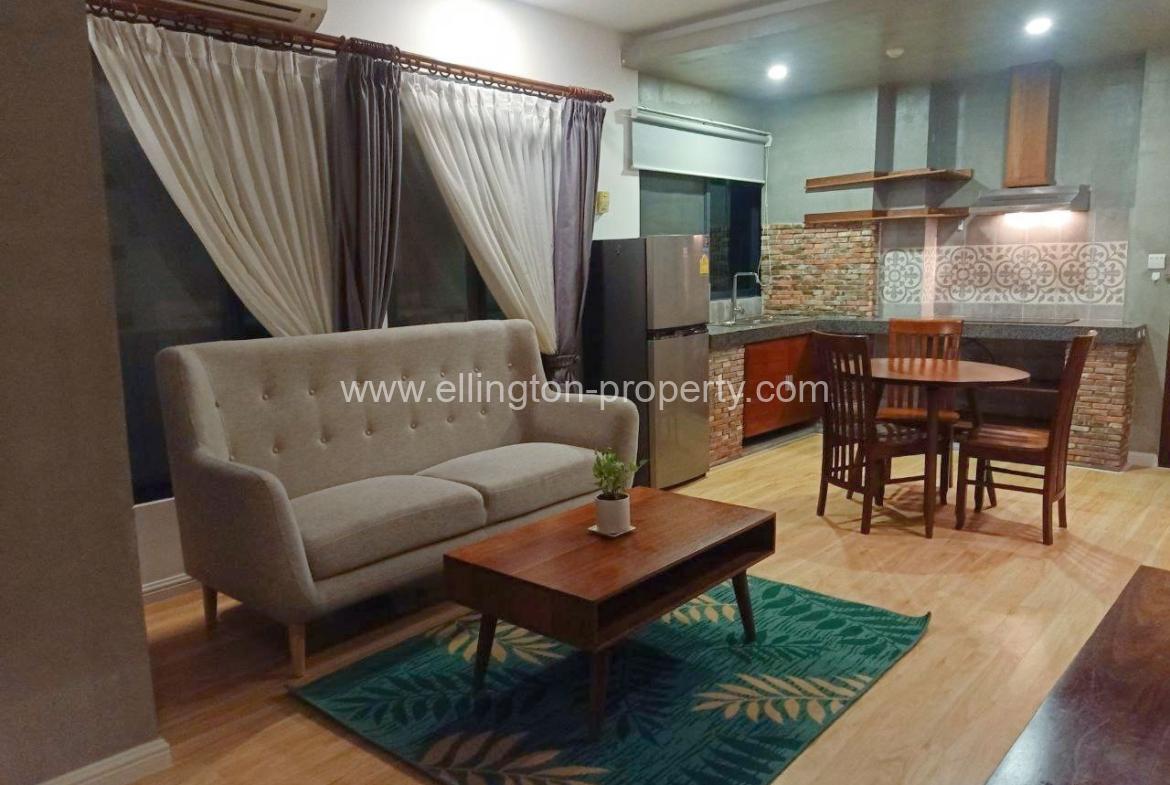 1 Bedroom Service Apartment For Re Nt In Daun Penh - Ellington Property