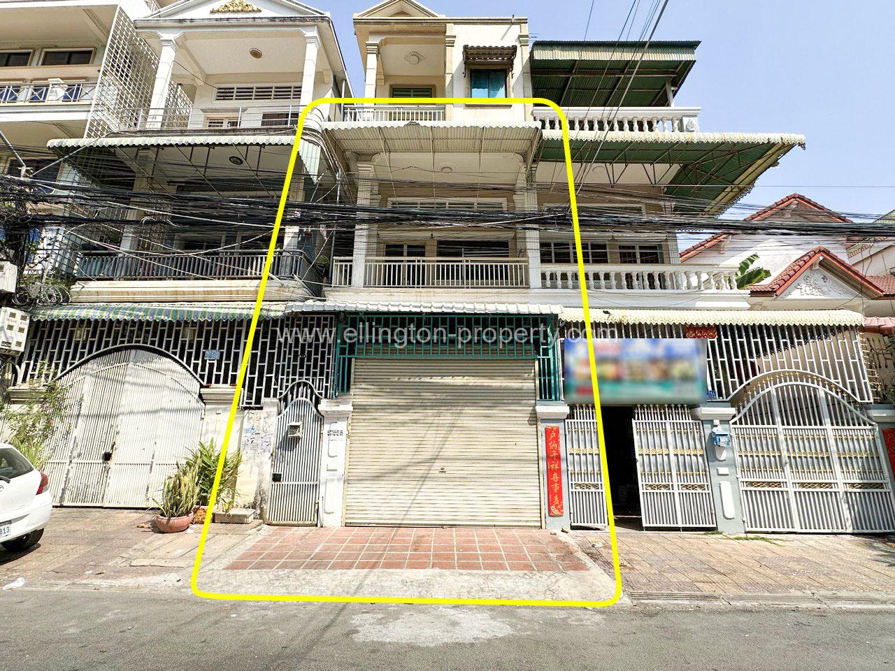 Shophouse For Rent In Bkk2 - Ellington Property