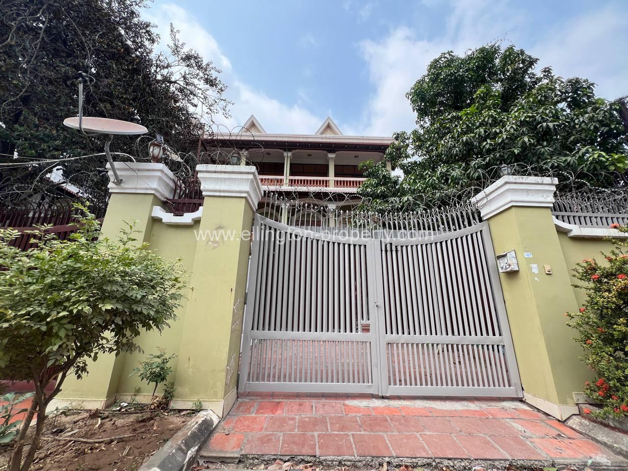 Villa For Rent In Toul Tompong Area - Ellington Property