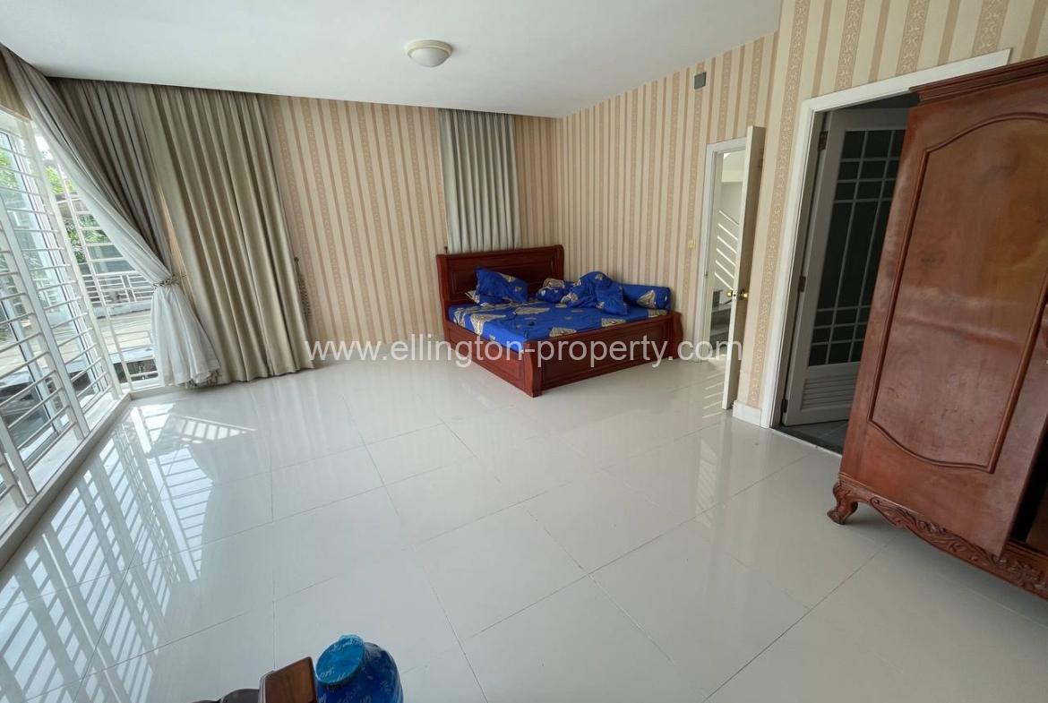 Twin Villa For Rent In Borey Peng Houth - Ellington Property