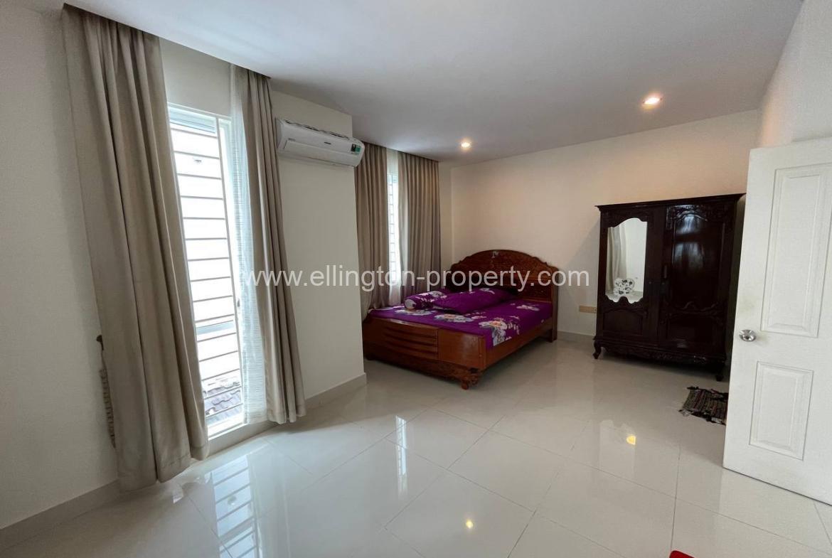 Twin Villa For Rent In Borey Peng Houth - Ellington Property