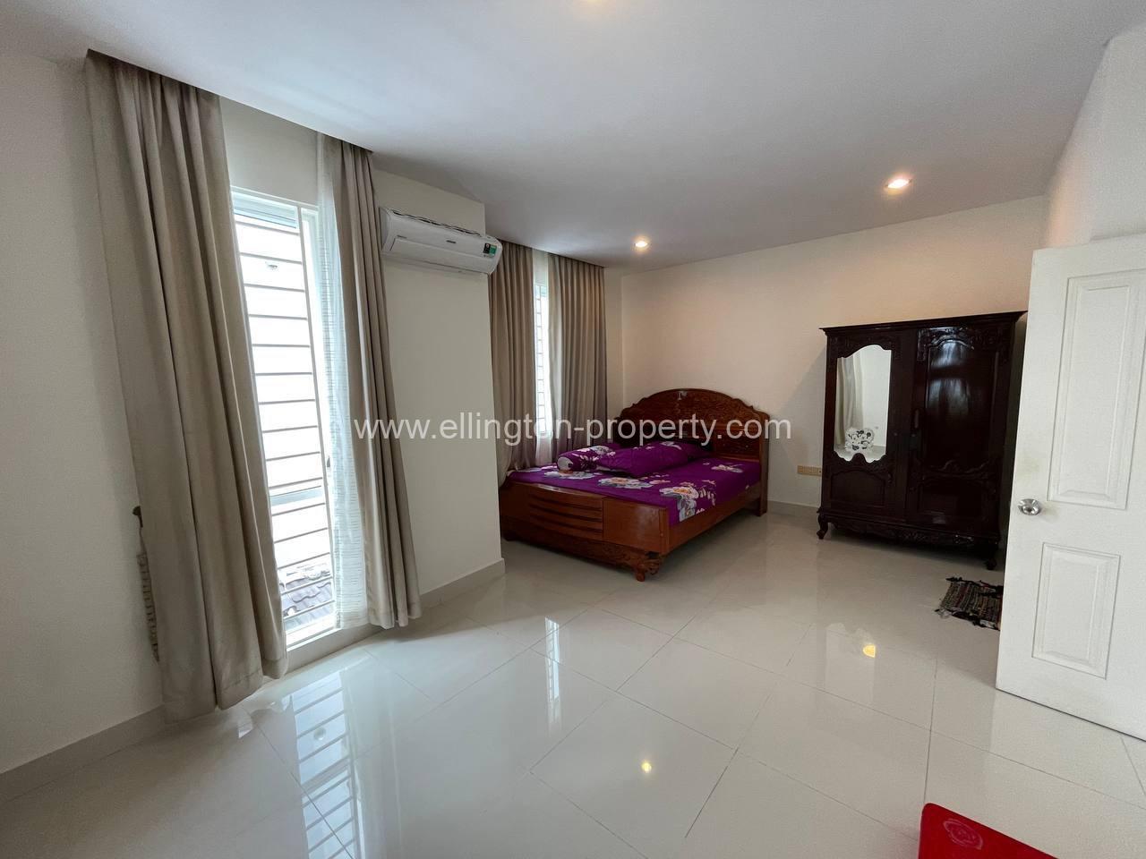 Twin Villa For Rent In Borey Peng Houth - Ellington Property