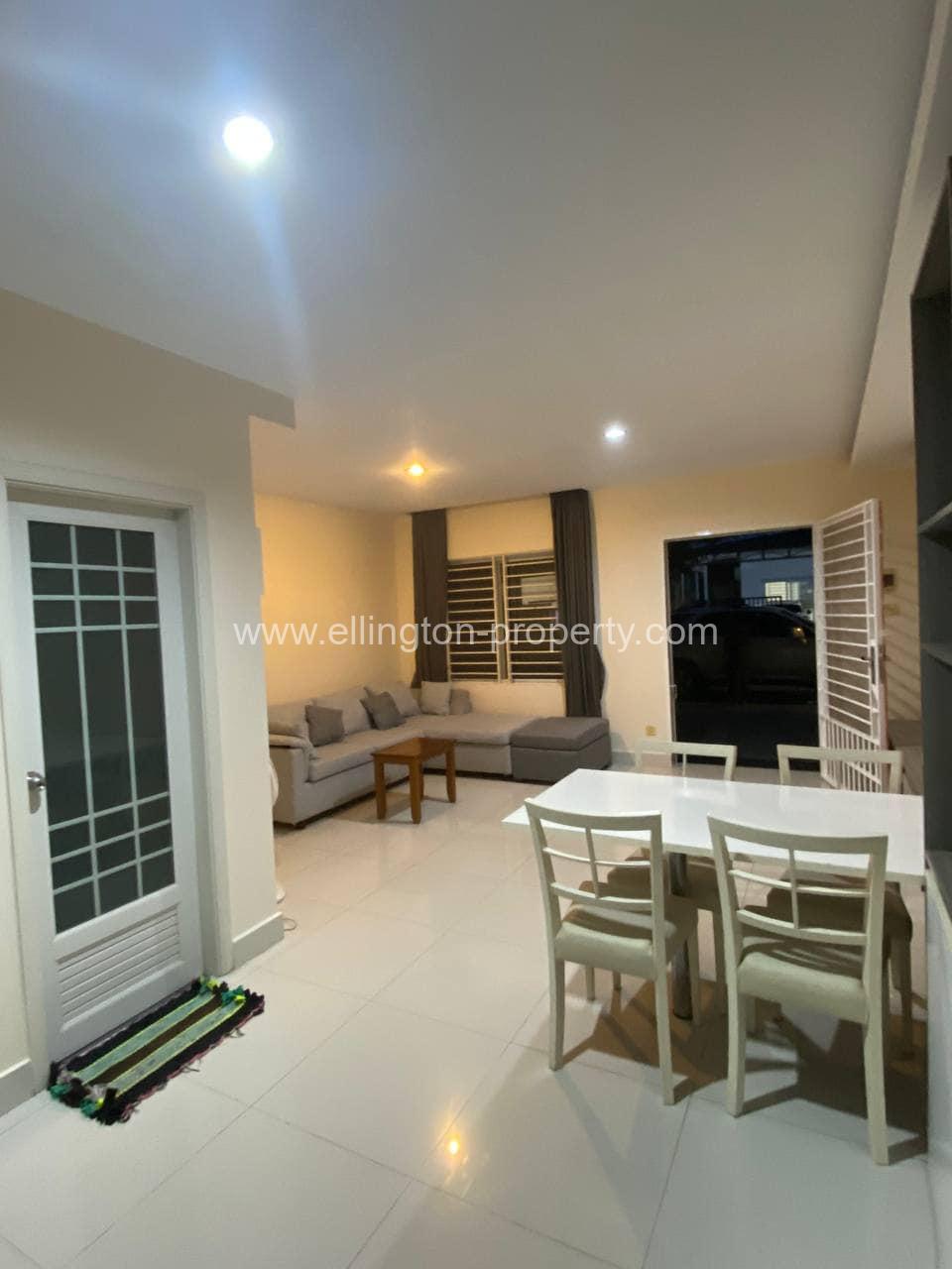 Villa For Rent In Borey Peng Huoth Russey Keo - Ellington Property