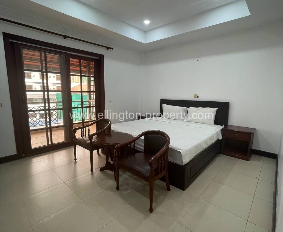 Two Bedrooms Service Apartment For Rent In Daun Penh Area - Ellington Property