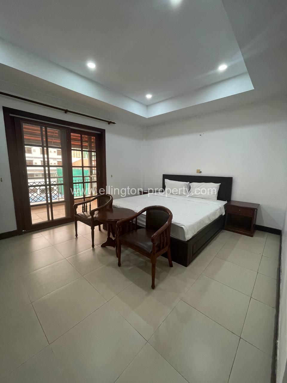 Two Bedrooms Service Apartment For Rent In Daun Penh Area - Ellington Property