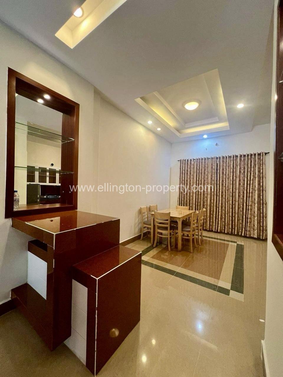 Villa For Rent In Borey Peng Huoth Boerng Snor - Ellington Property