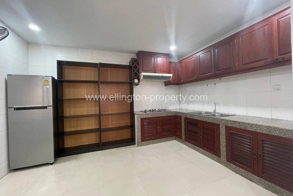 Two Bedrooms Service Apartment For Rent In Daun Penh Area - Ellington Property