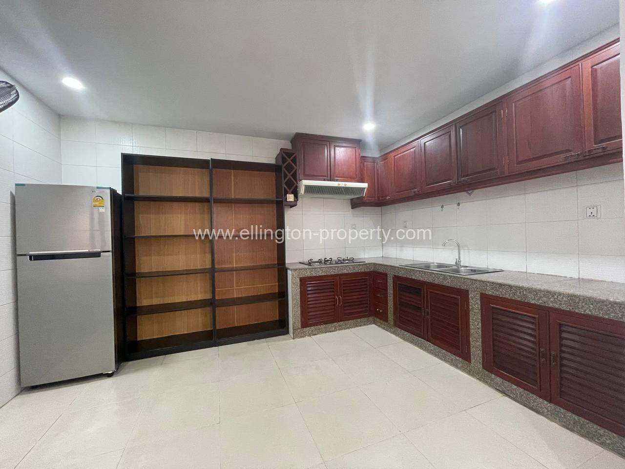 Two Bedrooms Service Apartment For Rent In Daun Penh Area - Ellington Property