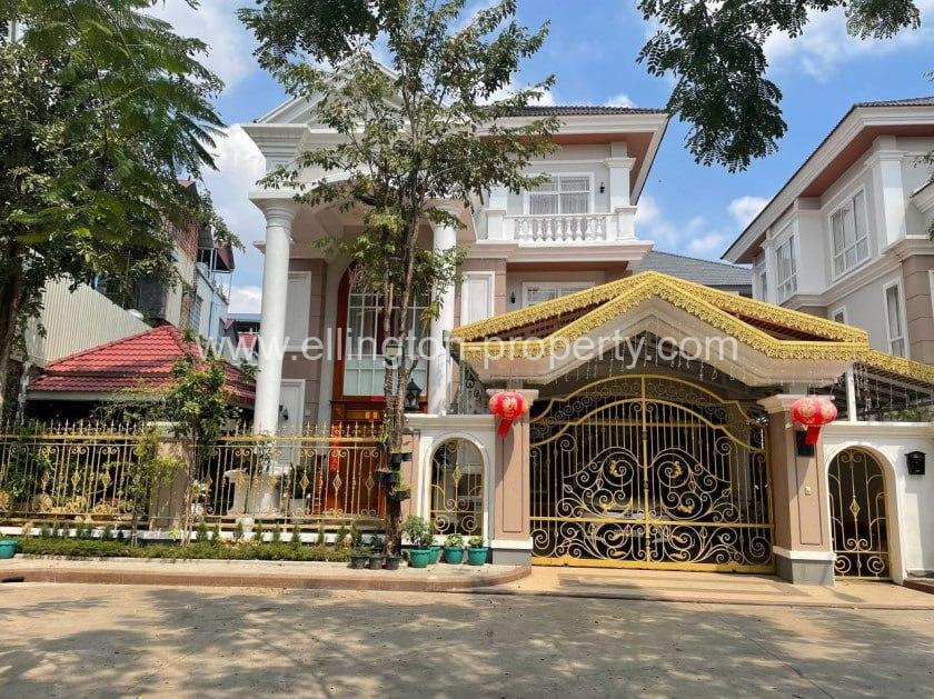 Prince Villa For Rent Borey Peng Huoth The Star Eternal - Ellington Property