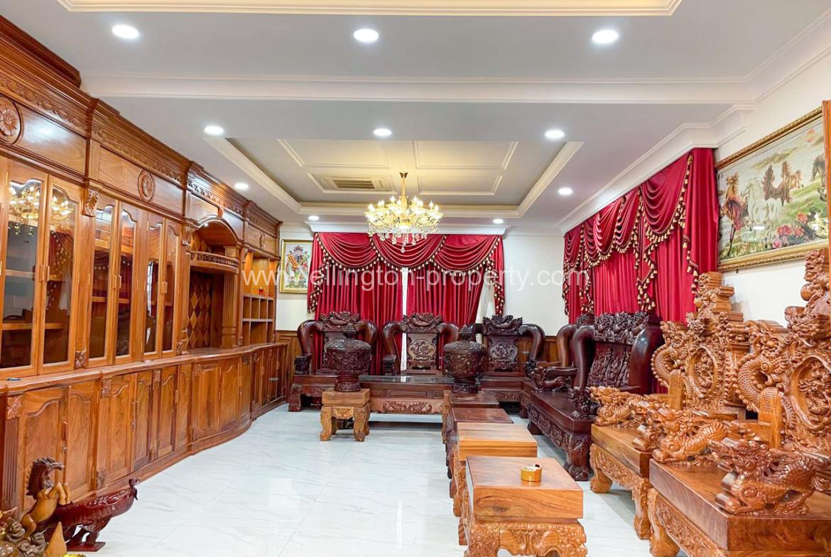 Prince Villa For Rent Borey Peng Huoth The Star Eternal - Ellington Property