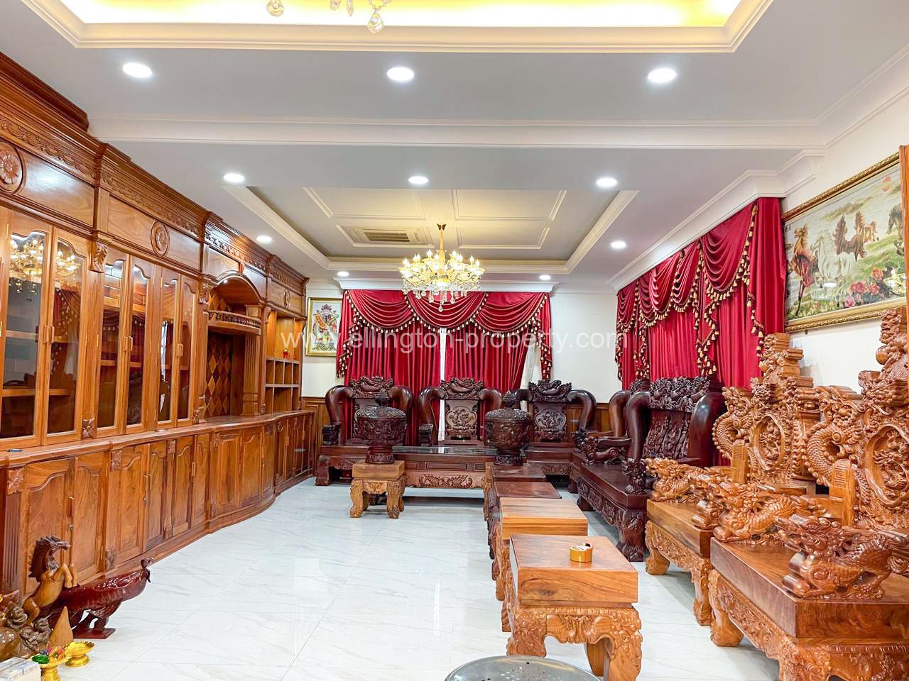 Prince Villa For Rent Borey Peng Huoth The Star Eternal - Ellington Property