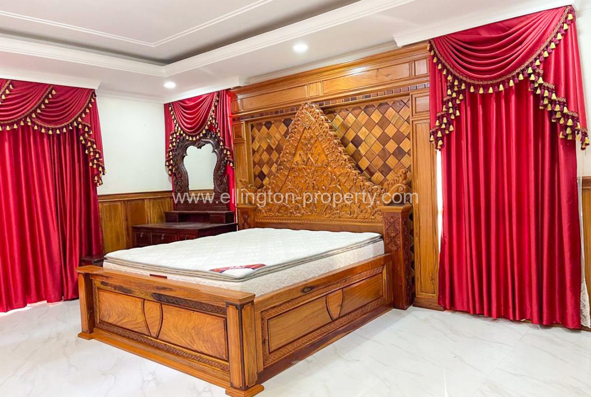 Prince Villa For Rent Borey Peng Huoth The Star Eternal - Ellington Property