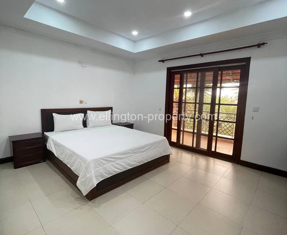 Two Bedrooms Service Apartment For Rent In Daun Penh Area - Ellington Property