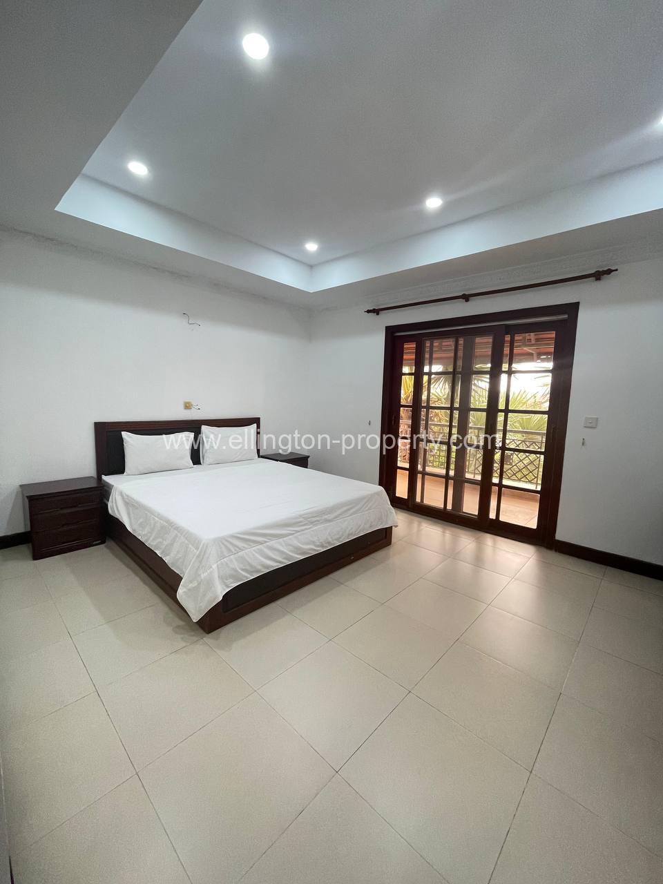 Two Bedrooms Service Apartment For Rent In Daun Penh Area - Ellington Property