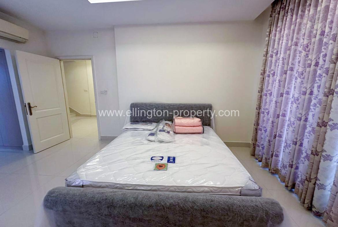 Single Villa For Rent In Borey Peng Houth - Ellington Property