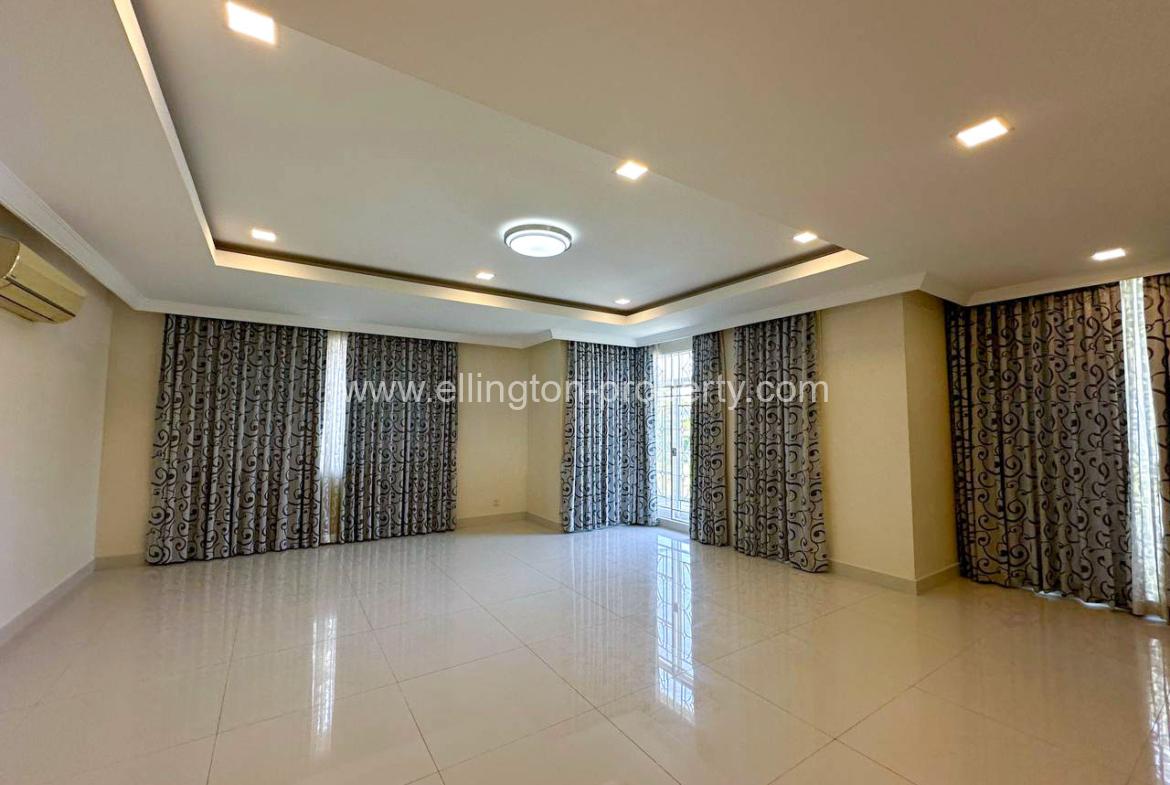 Single Villa For Rent In Borey Peng Houth - Ellington Property