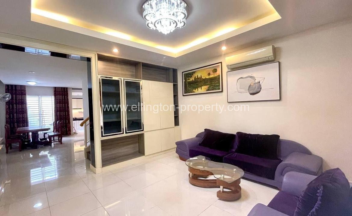 Villa For Rent In Borey Peng Huoth Street 371 - Ellington Property