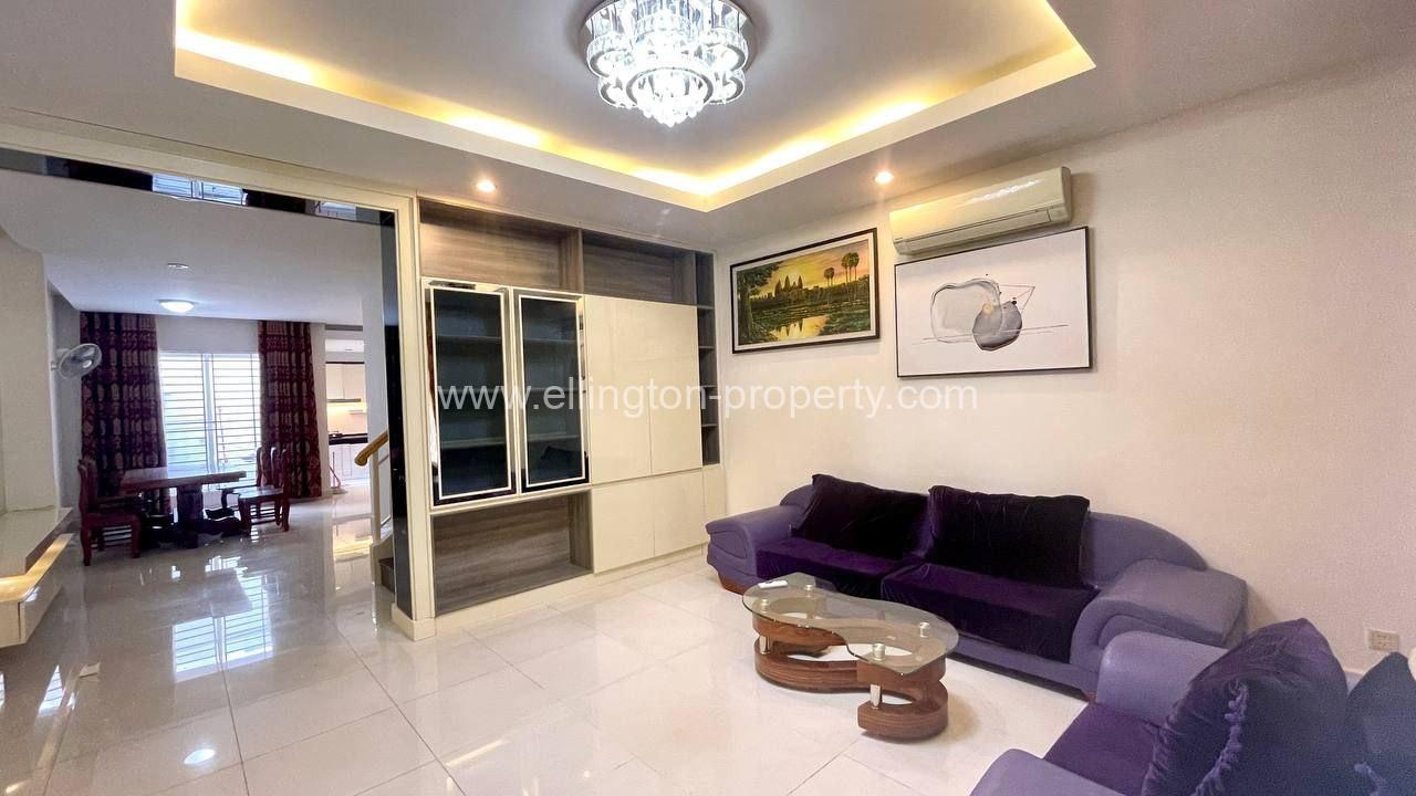 Villa For Rent In Borey Peng Huoth Street 371 - Ellington Property