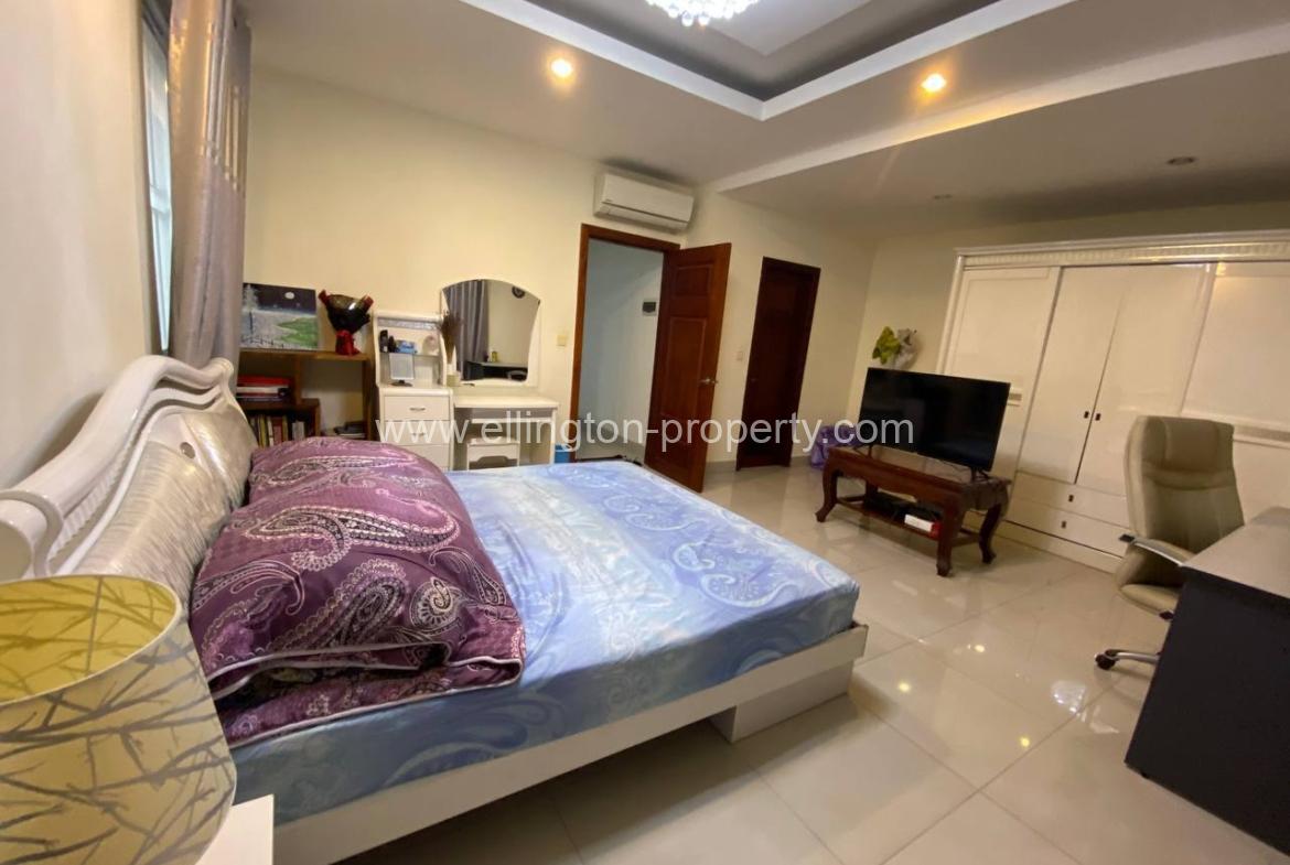 Twin Villa For Rent At Borey Phnom Penh Thmey Near Aeon 2 - Ellington Property