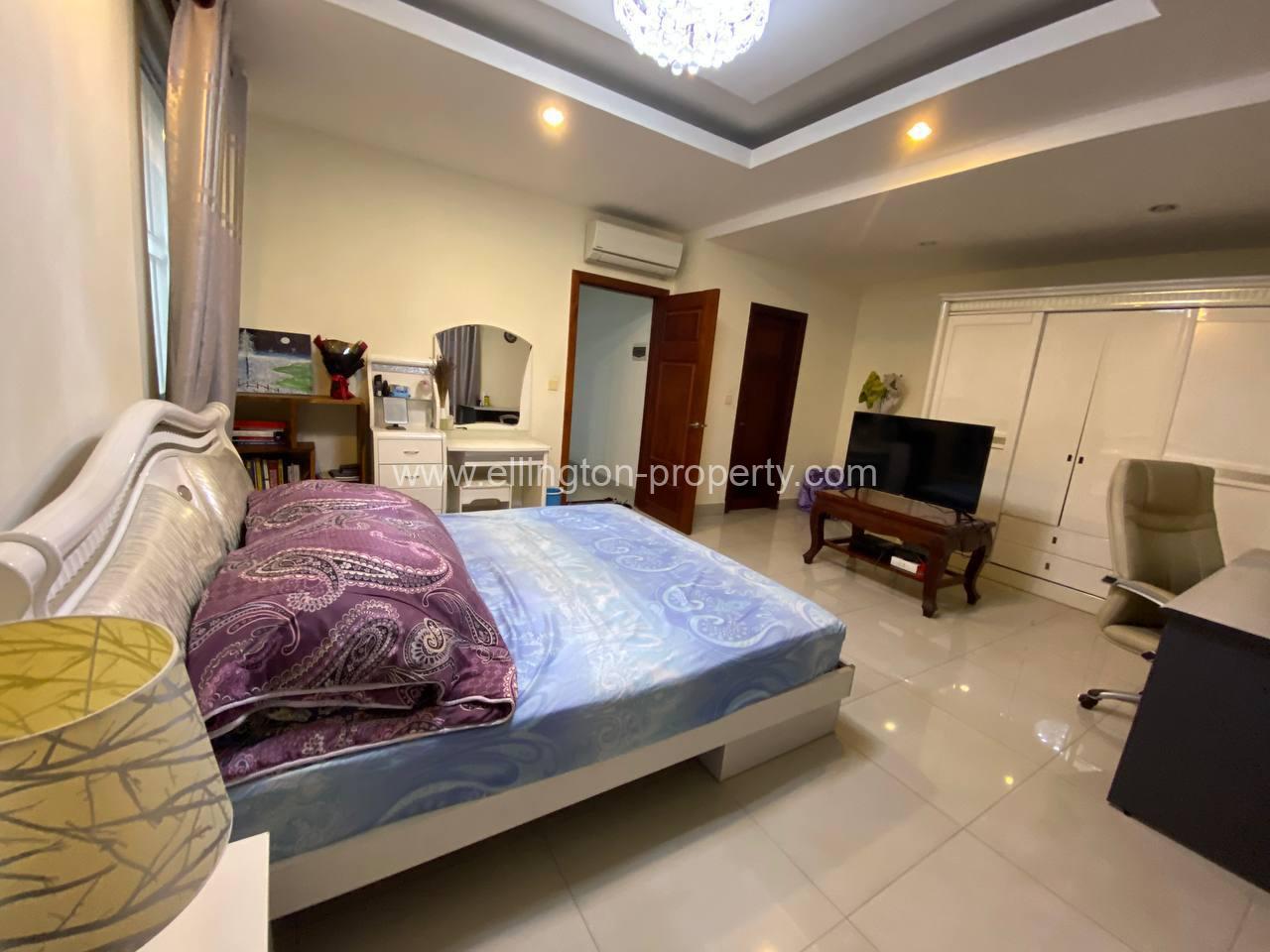 Twin Villa For Rent At Borey Phnom Penh Thmey Near Aeon 2 - Ellington Property