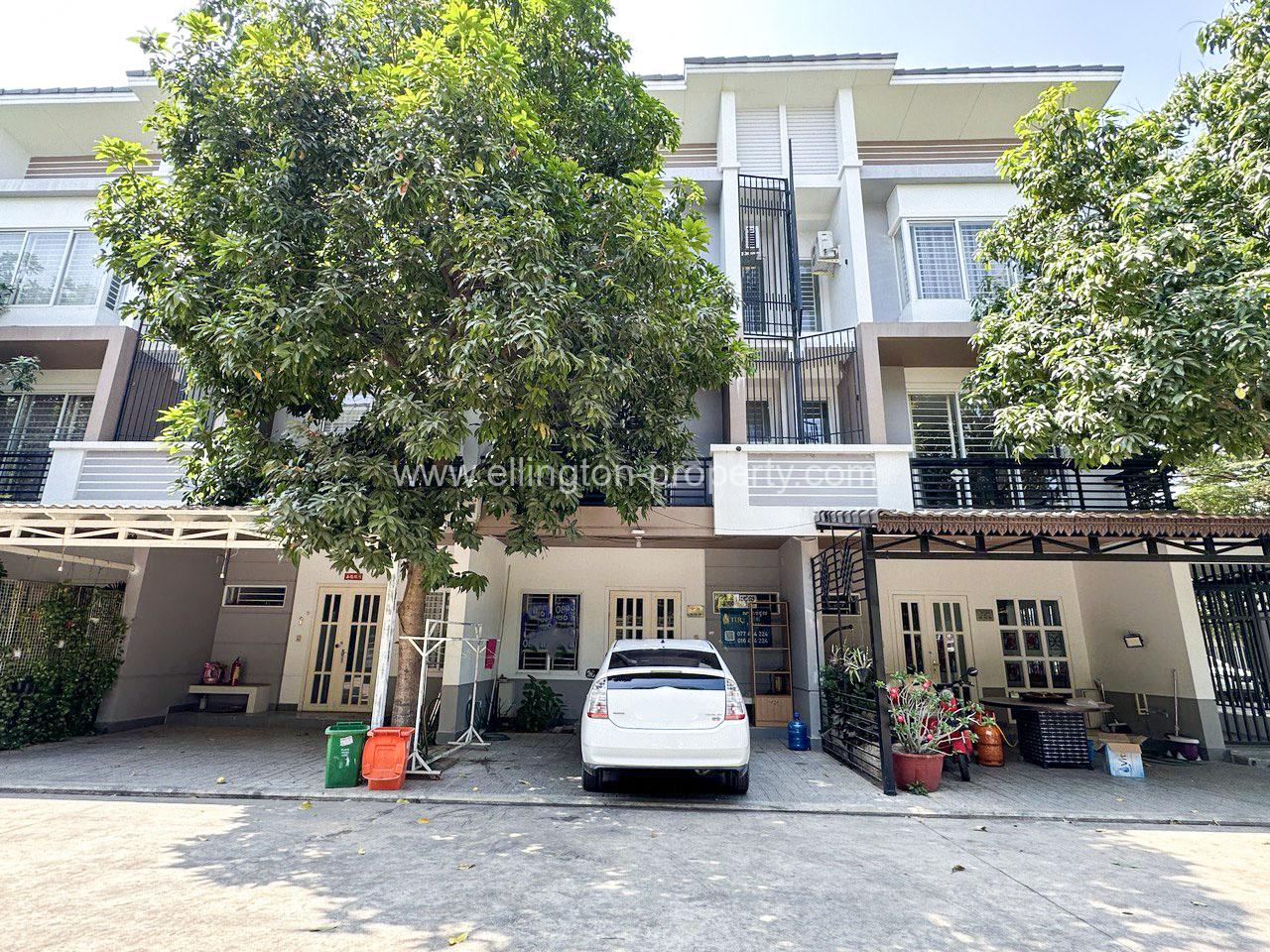 La Villa For Rent In Borey Peng Houth Boueng Snor - Ellington Property