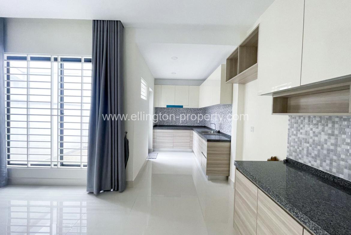 Link House La For Rent At Borey Peng Houth Beong Snor - Ellington Property