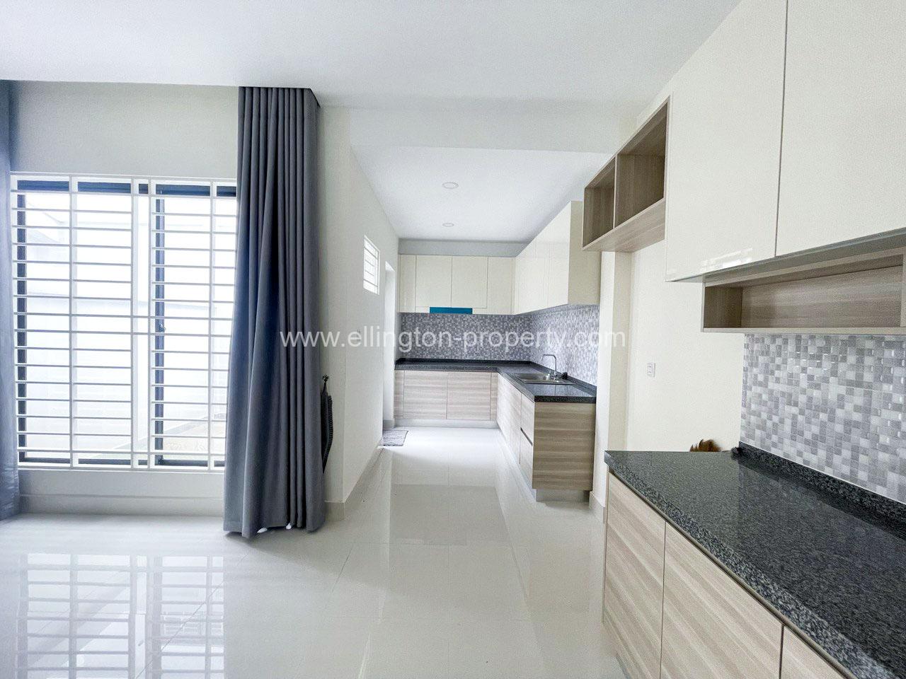 Link House La For Rent At Borey Peng Houth Beong Snor - Ellington Property