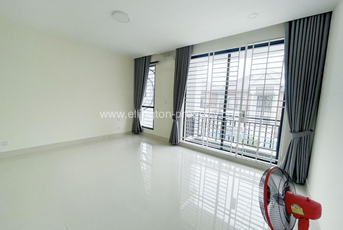 Link House La For Rent At Borey Peng Houth Beong Snor - Ellington Property