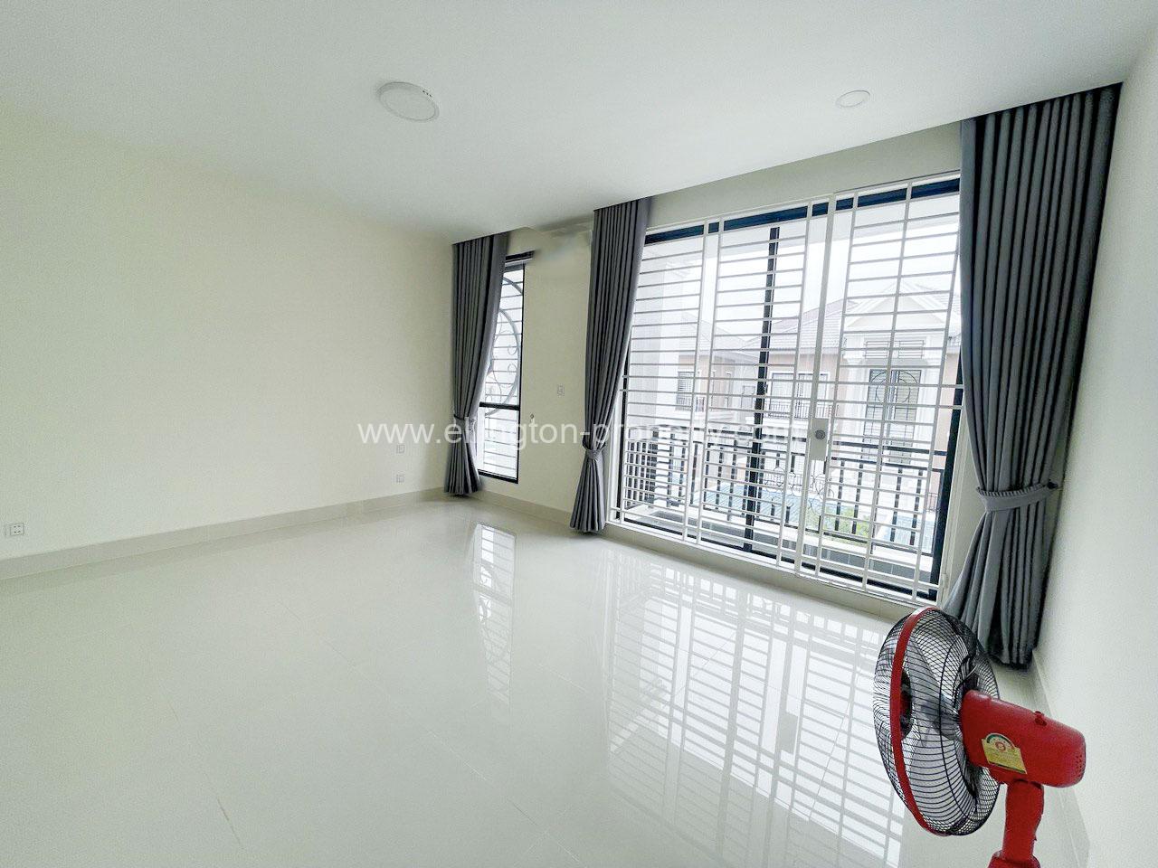 Link House La For Rent At Borey Peng Houth Beong Snor - Ellington Property