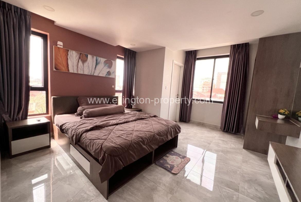 2 Bedrooms Service Apartment For Rent In Toul Tompong - Ellington Property