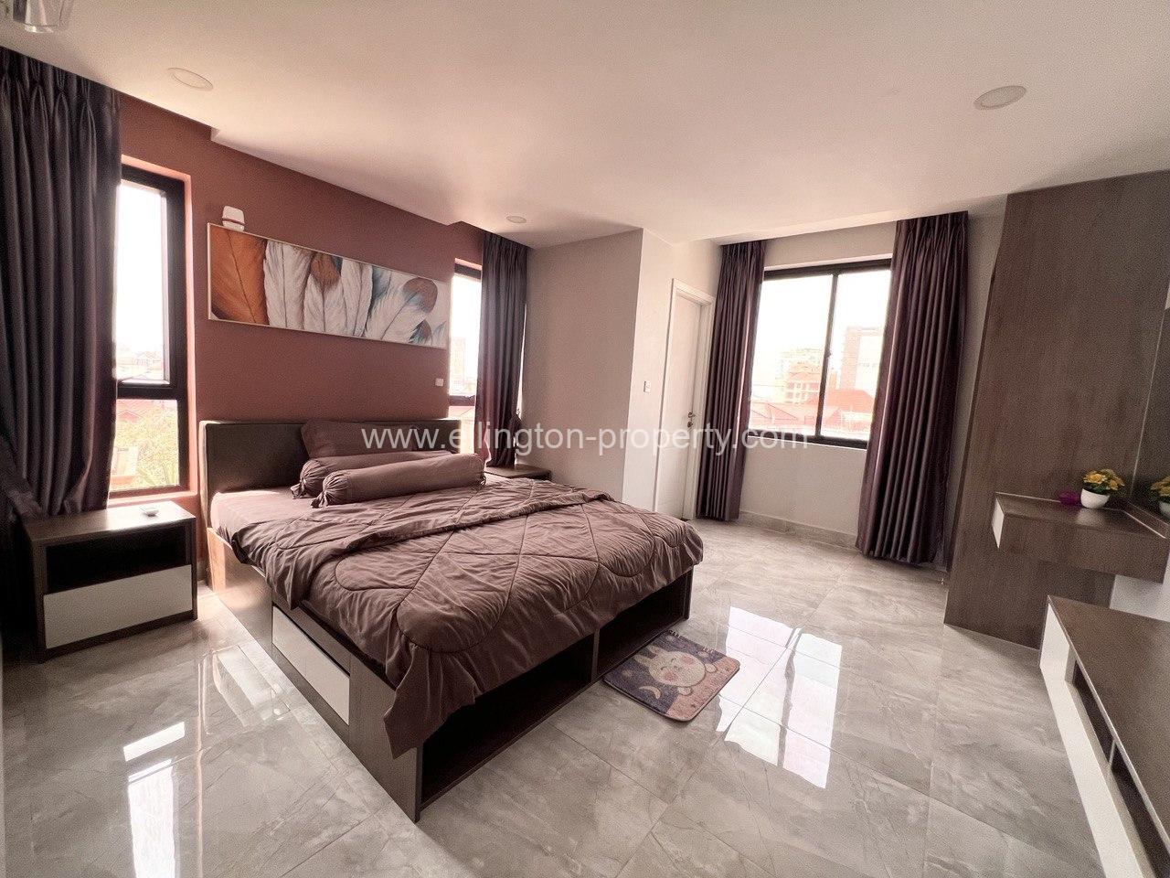 2 Bedrooms Service Apartment For Rent In Toul Tompong - Ellington Property