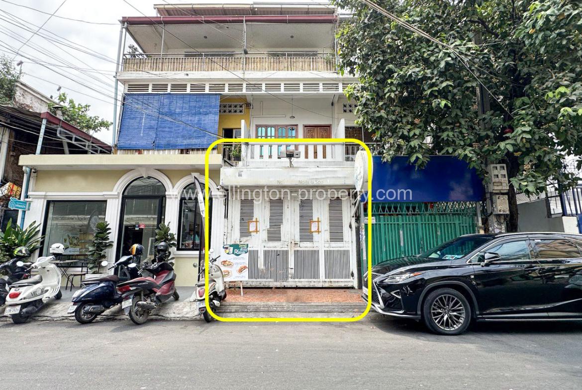 Shophouse For Rent In Chakto Muk - Ellington Property