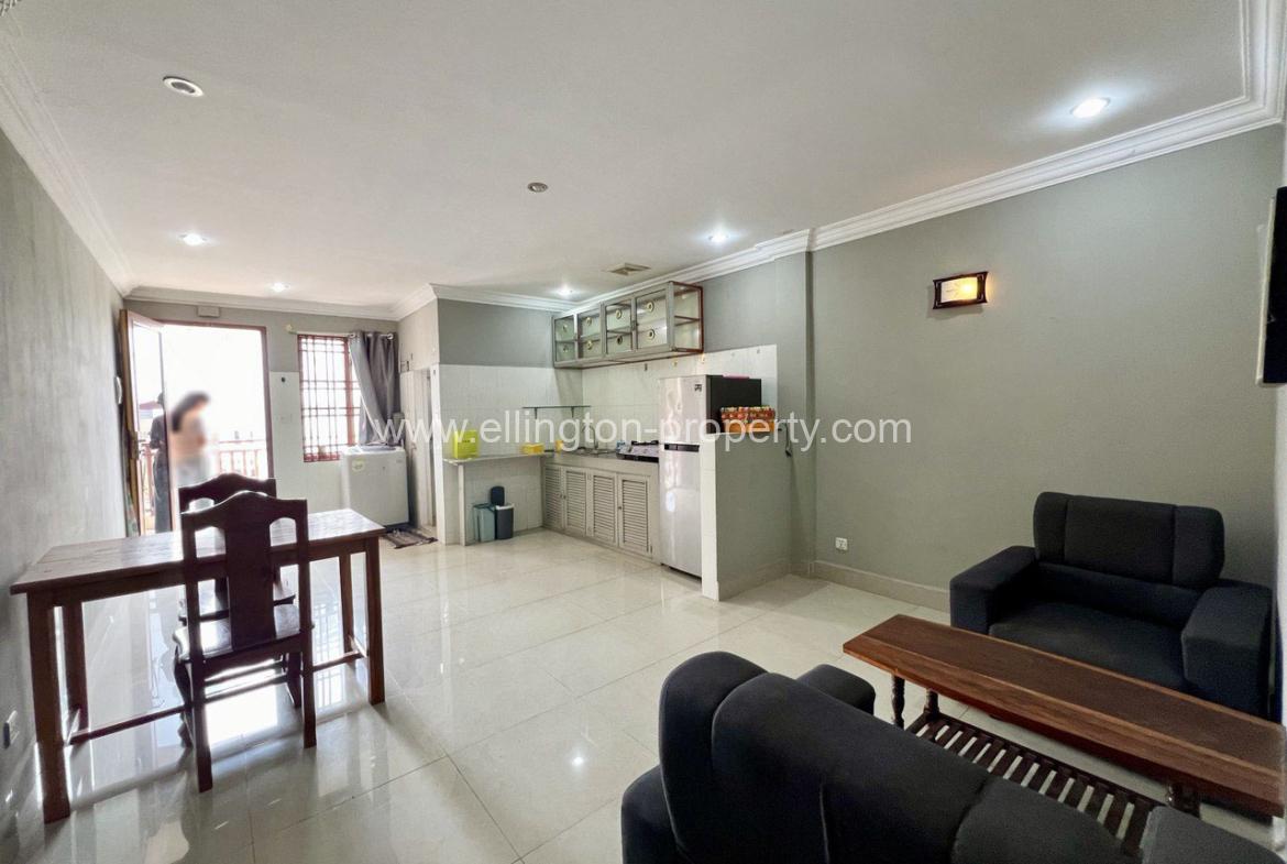 1 Bedroom Apartment For Rent In Toul Tompong Area - Ellington Property