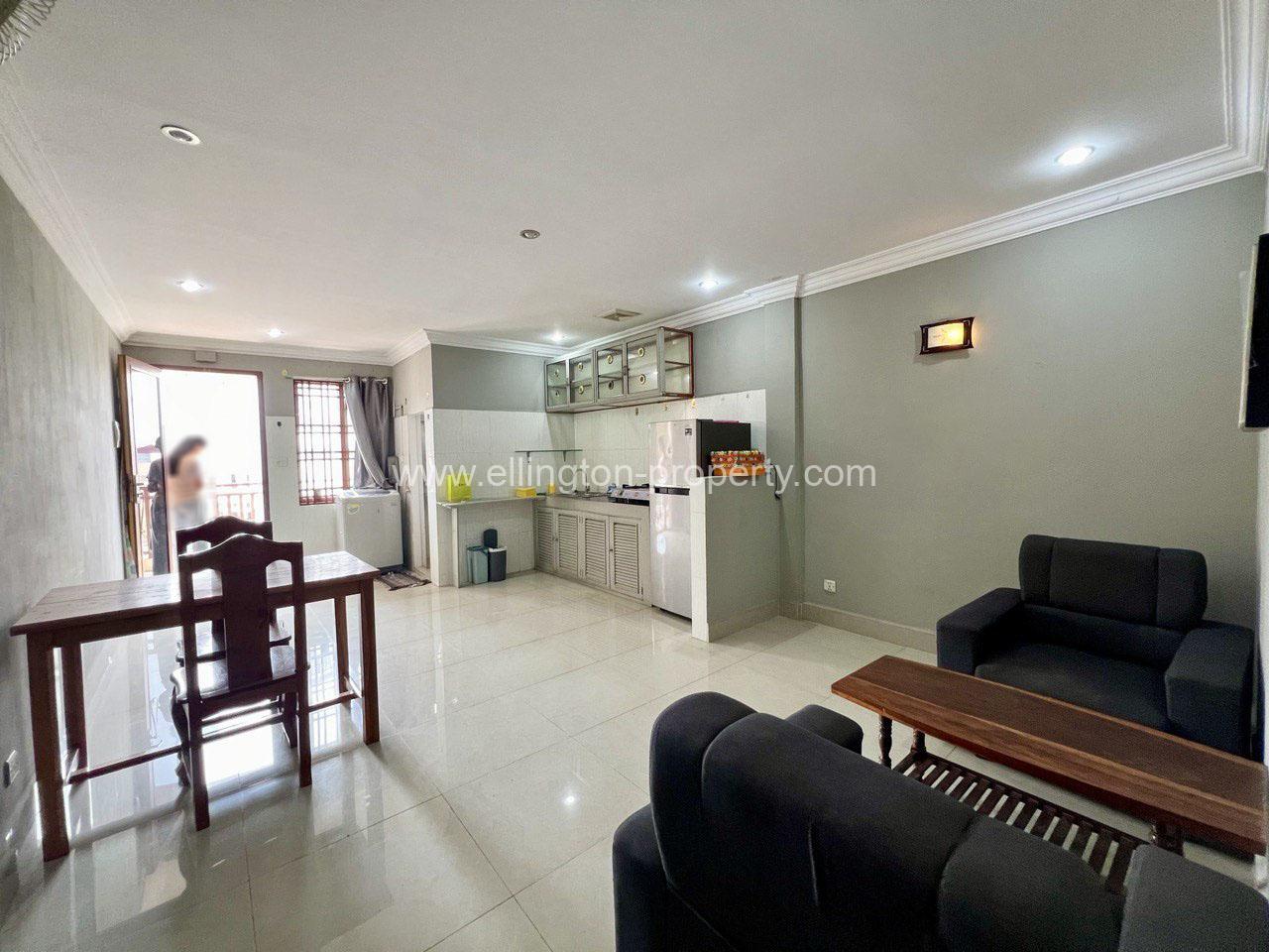 1 Bedroom Apartment For Rent In Toul Tompong Area - Ellington Property